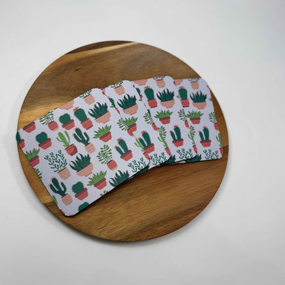 Cactus Collage Coaster