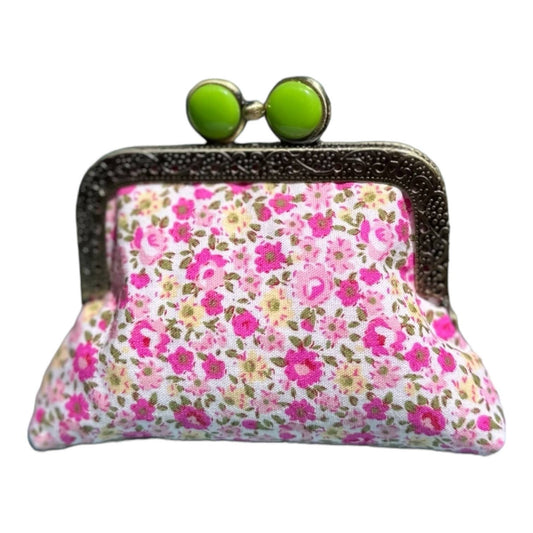 Mini Clutch Coin Purse - Parisian Pink