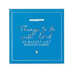 Things To Do With Dad Bucket List Scratch Cards