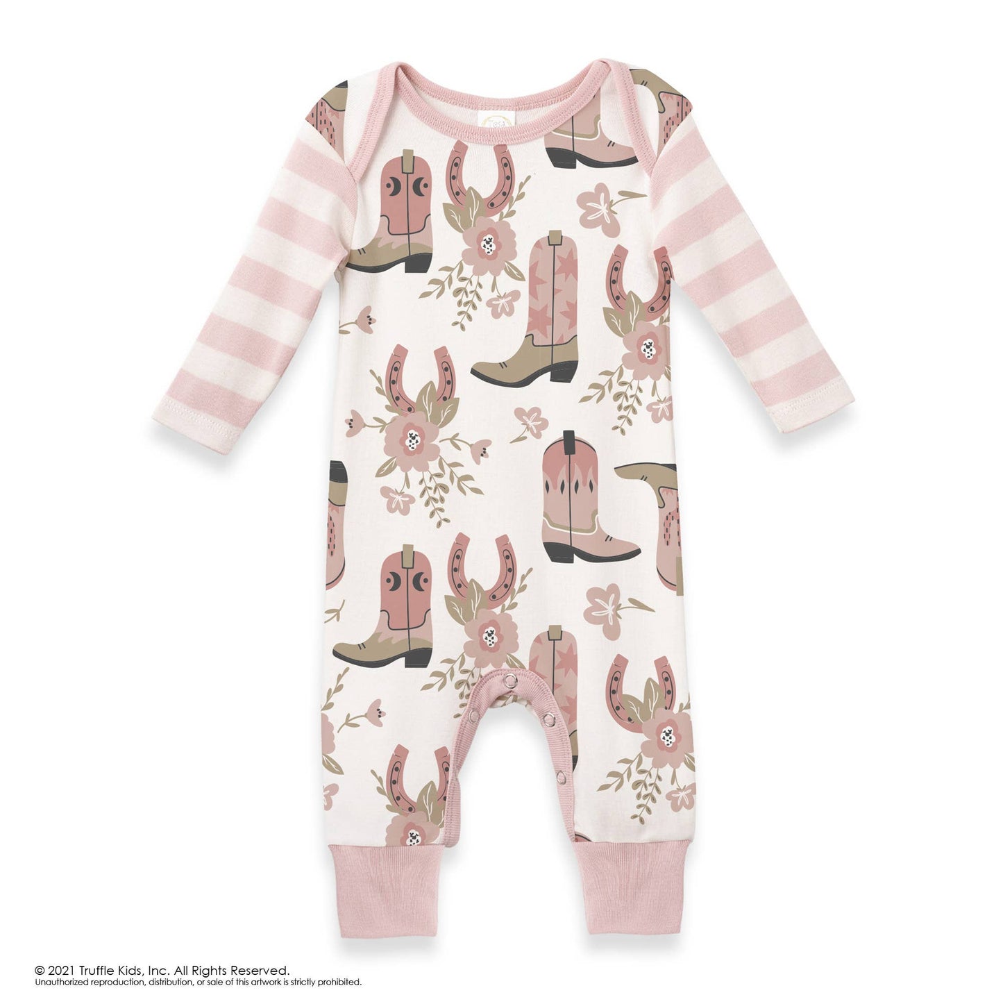 Cowgirl Boots Cotton Baby Collection – Sold Separately: Romper 9-12M