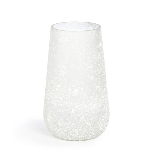 Halcyon Frosted Glass Vase, Large