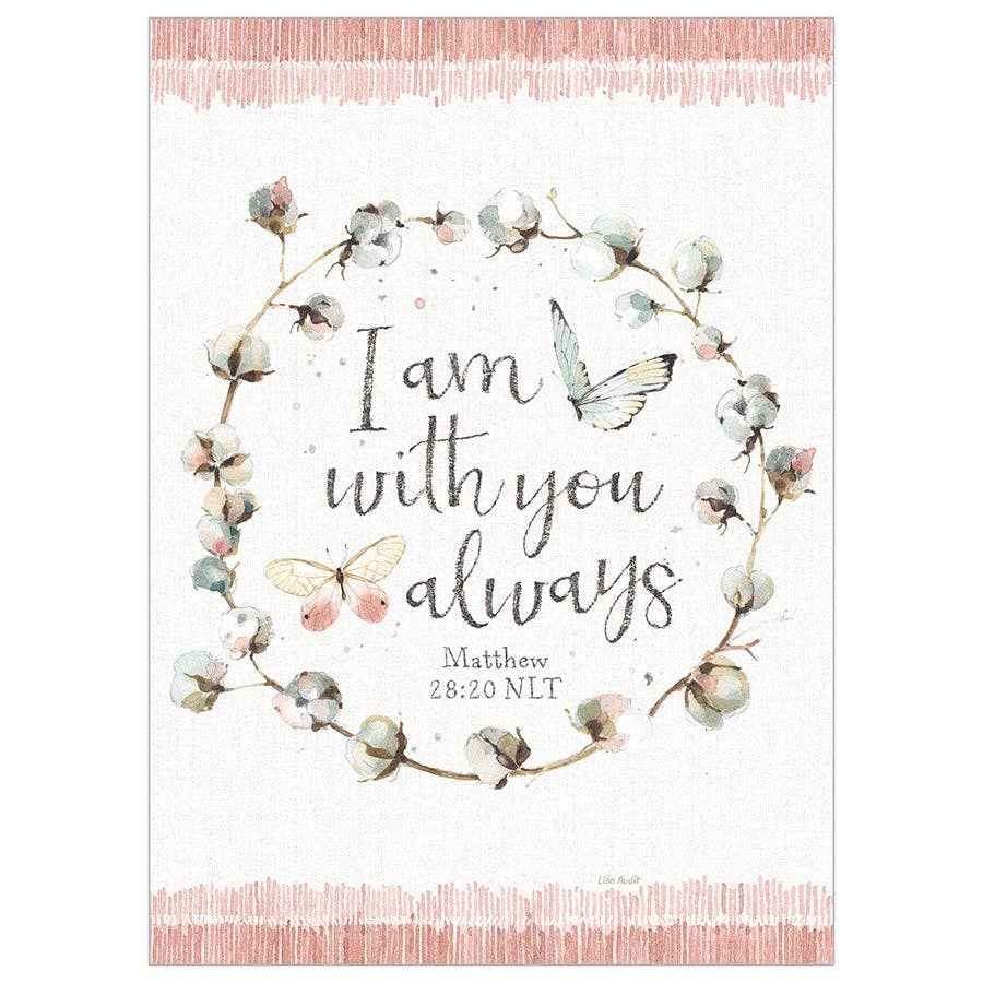 Legacy - Cotton Wreath - Faith Sympathy Card