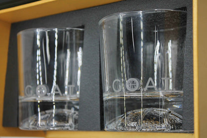 Whiskey BASKETBALL Glasses, Set of 2 - New NOBLESIP Gift Box