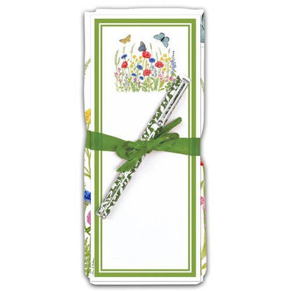 Flour Sack Towel & Magnetic Note Pad Set