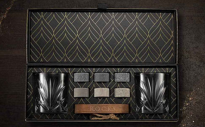 The Connoisseur's Set - Palm Whiskey Glass Edition