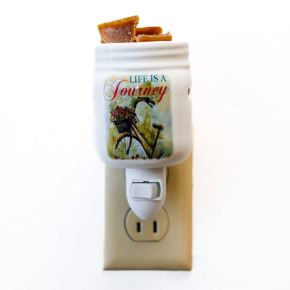 Life Is A Journey Plug-In Wax Melter