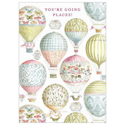 Legacy - Hot Air Balloons - Graduation For Her Card
