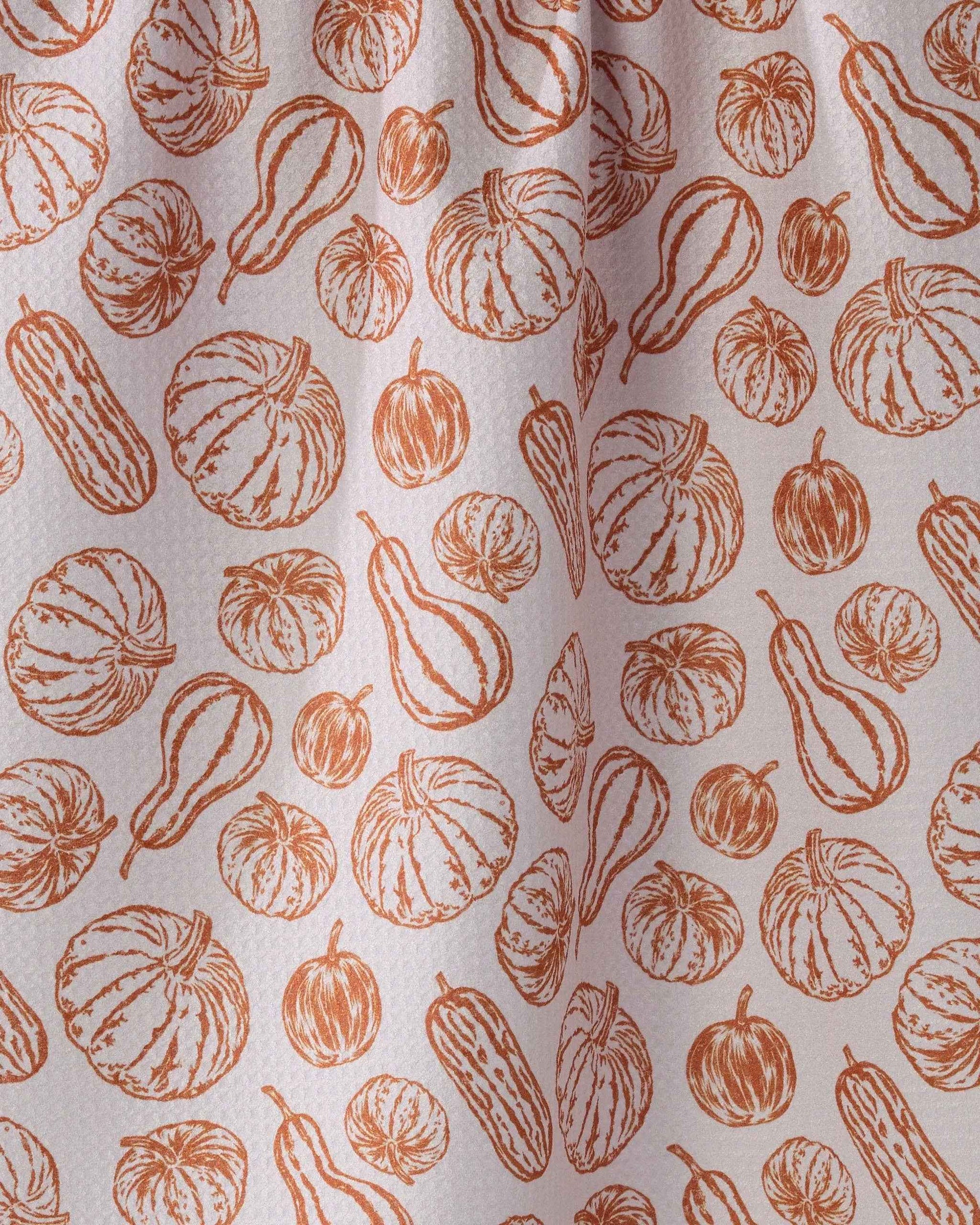 Harvest Sketch Tea Towel