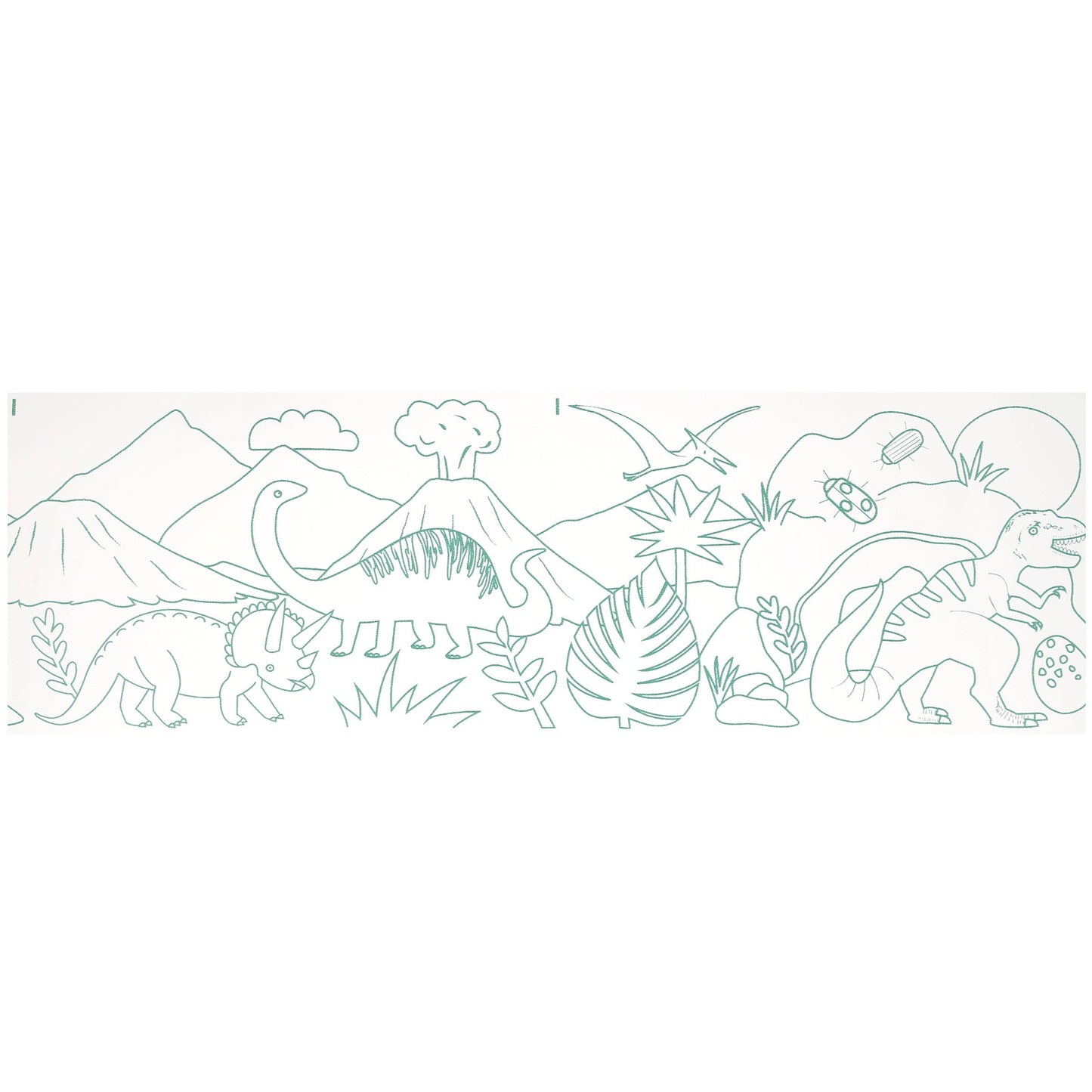 Dinosaur Coloring Roll