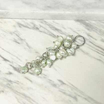 Anita K By Blushing Pink - Freshwater Cluster Drop Dangle Earring