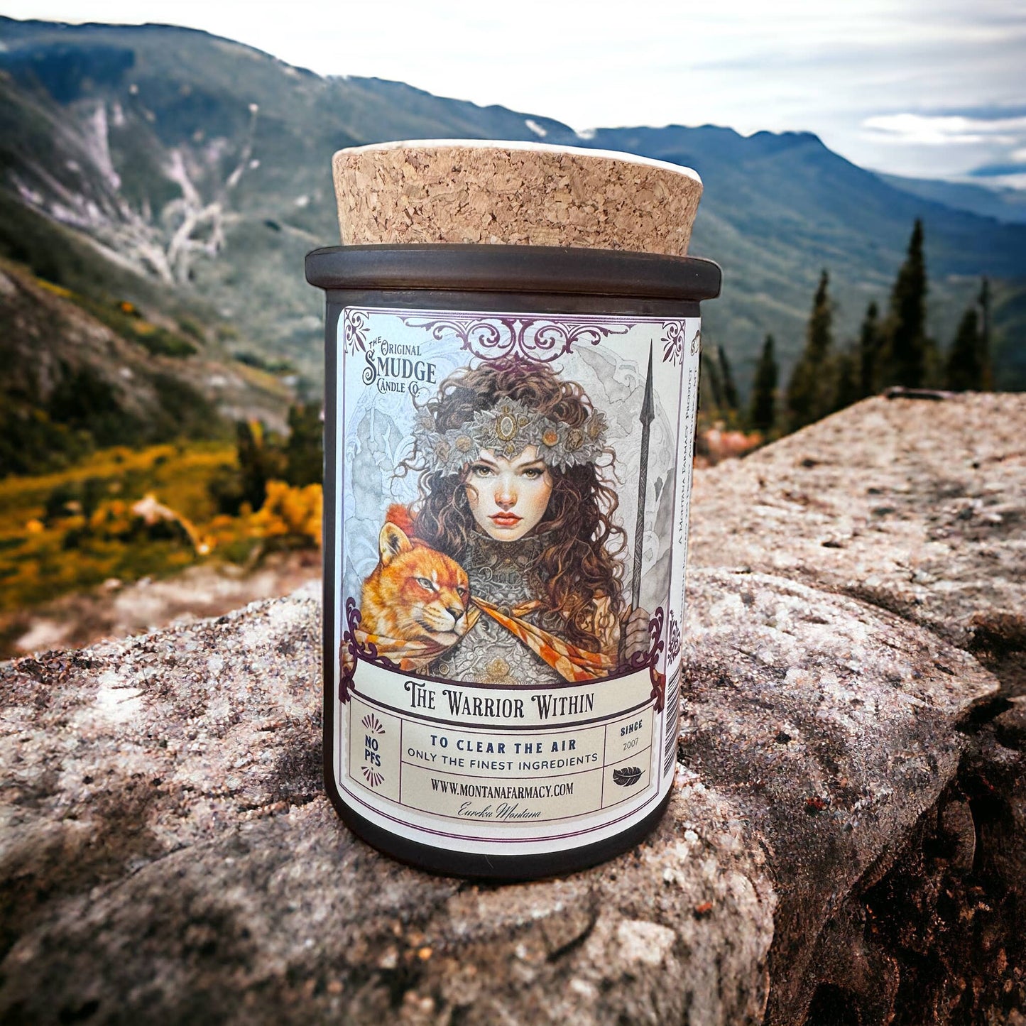 The Warrior within Celtic Queen Smudge Candle