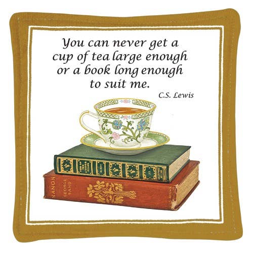 Single Spiced Mug Mat  Books & Tea