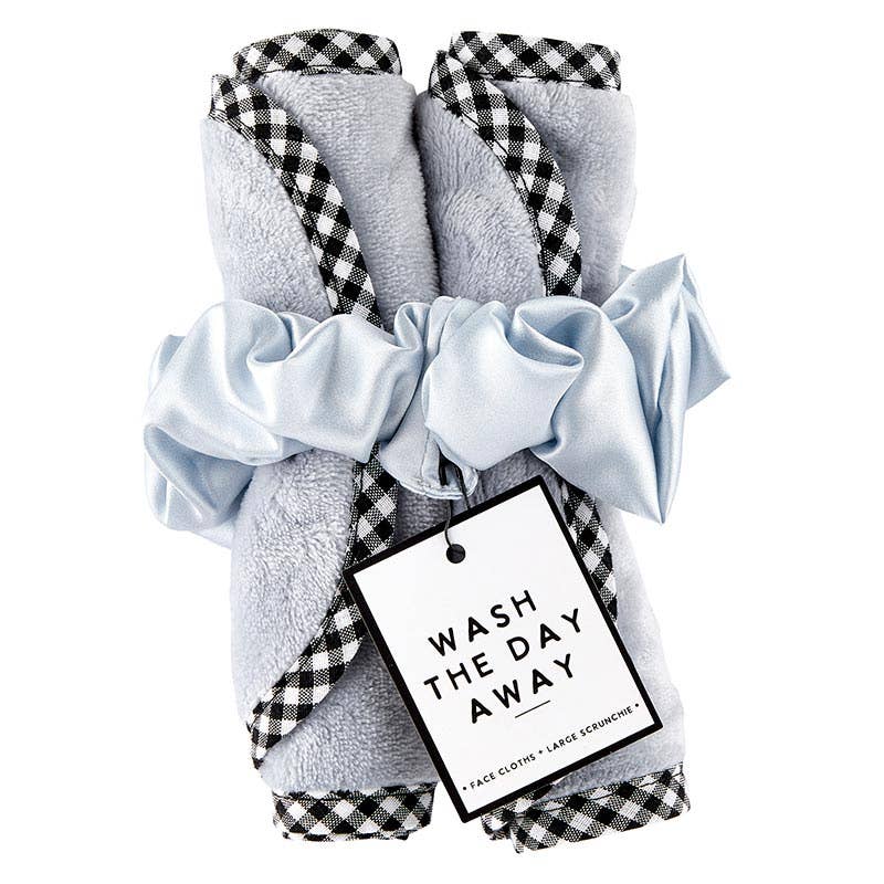 Bella Sleep + Spa - Face Cloth + Scrunchie Set - Coastal