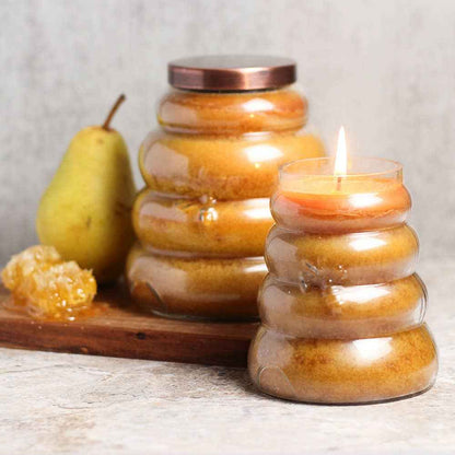 Honey Pear Cider – 14oz Beehive Scented Jar Candle