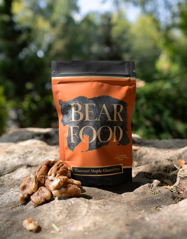 Maple Glazed Gourmet Pecans 6.5 oz Pouch