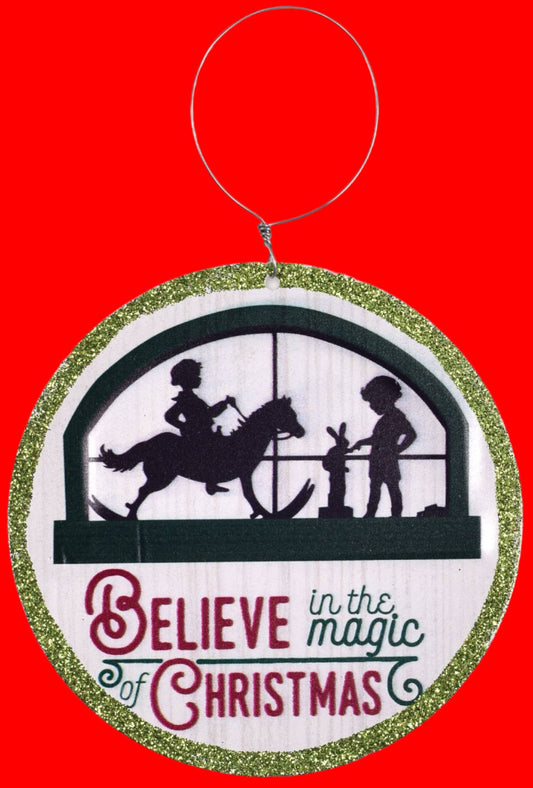 "Believe in the Magic" Ornament