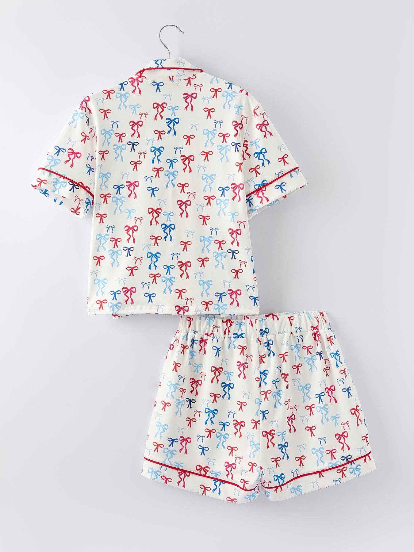 Mommy & Me 4th of july Print Pajama Set: 6 / KIDS