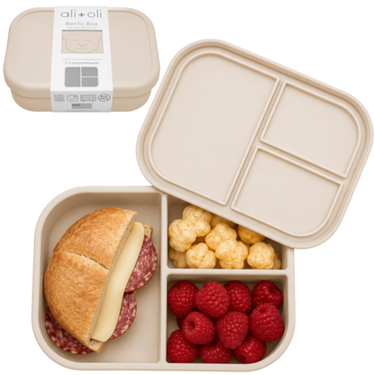 Leakproof Silicone Bento Box (Coco) Back to School