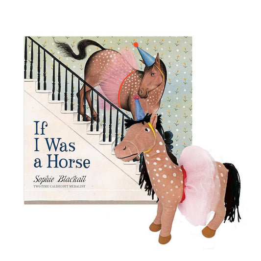 If I Was A Horse Plush and hardcover book SOLD SEPARATELY