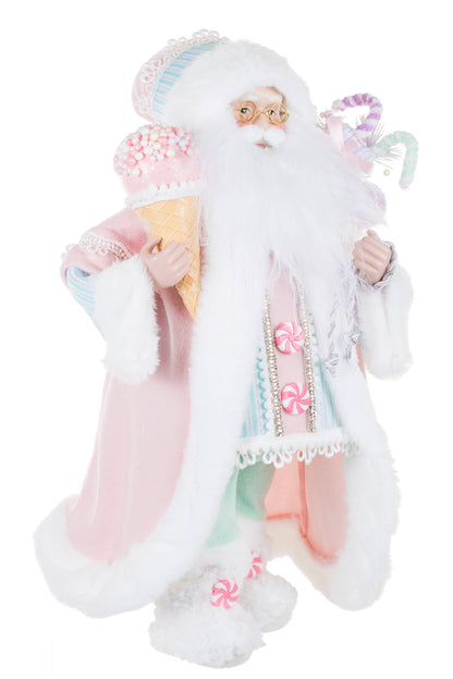 Pastel Pink Santa