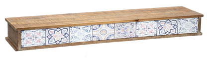 Vintage Tile Wall Shelf