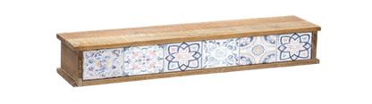 Vintage Tile Wall Shelf