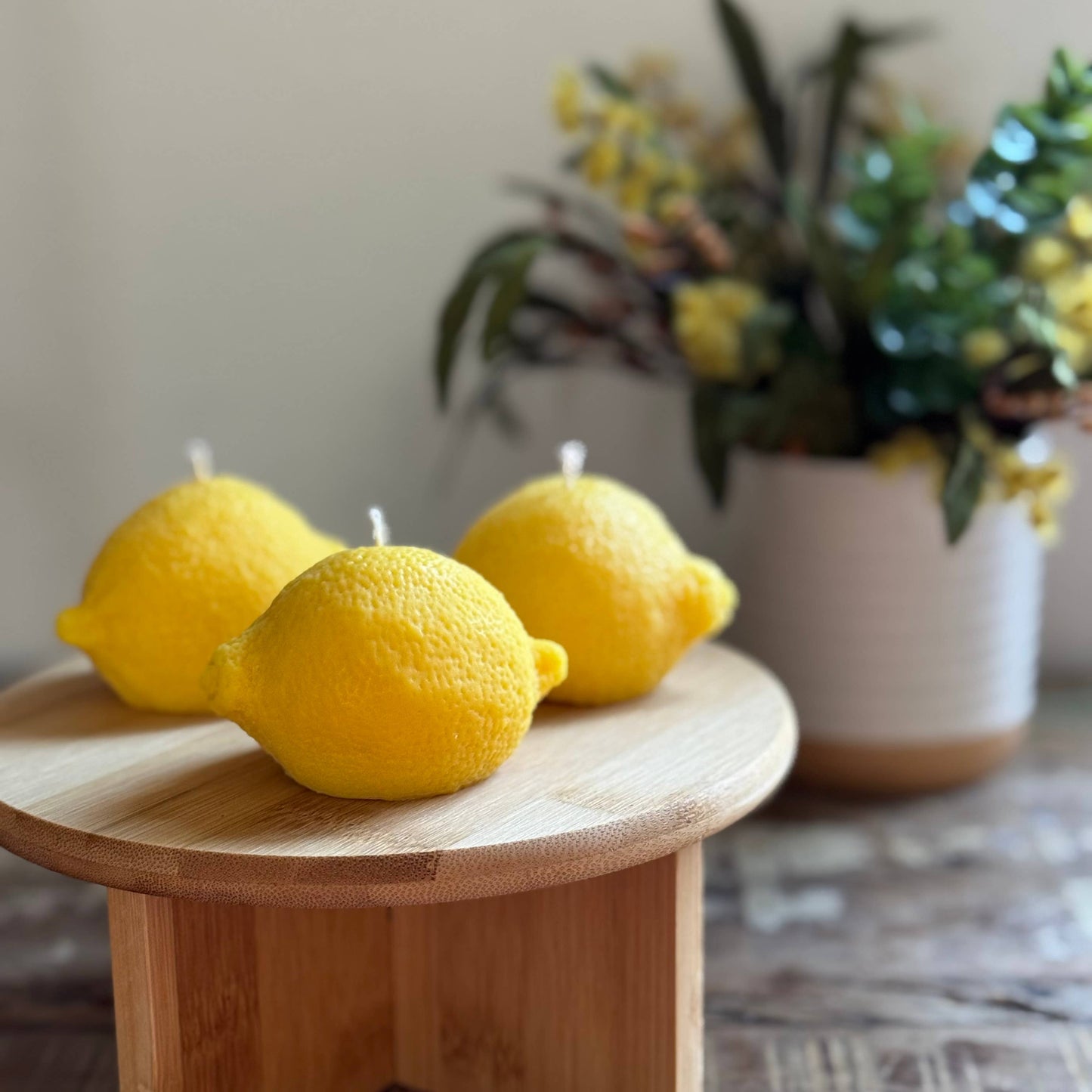Lemon Candle, Lemon Scented Soy Wax Candle