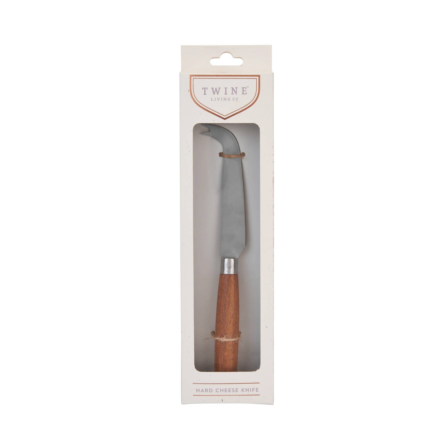Acacia and Stainless Steel Cheese Knife Hard Cheeses