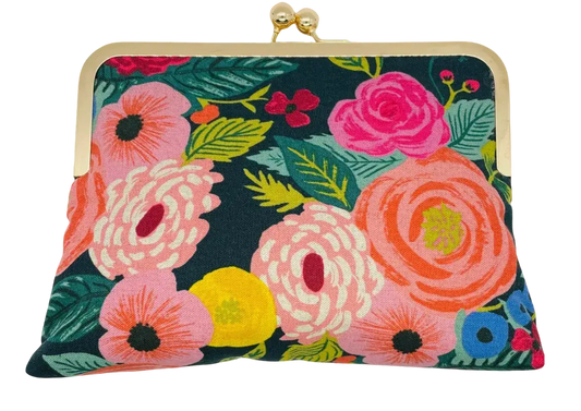 EVERYDAY Clutch-Joliet Rose in Navy