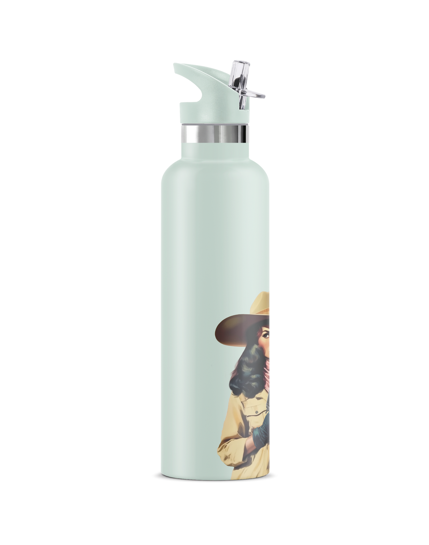 Bandit | Vintage Pin-Up Bandit Insulated Water Bottle 25 oz