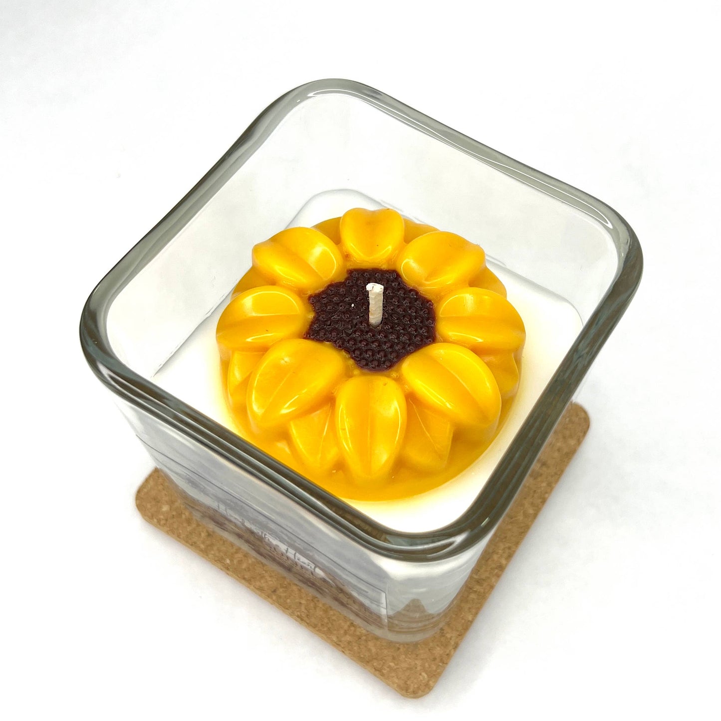 Golden Sunflower Soy Wax Candle