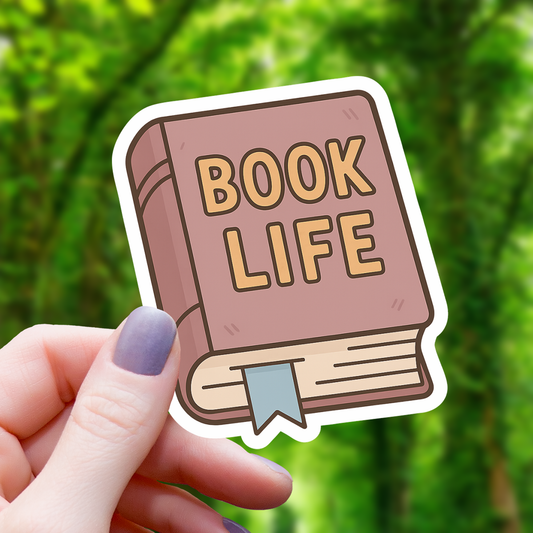 Book Life Pastel Book Sticker - 3