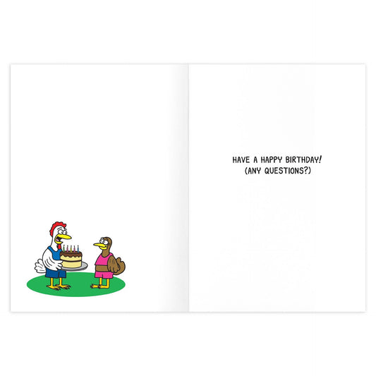 Chicken Crossfit Birthday Card