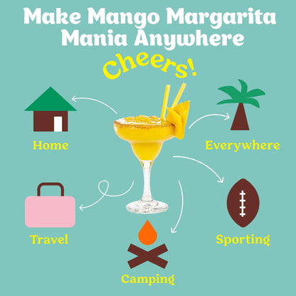 Craftmix - Mango Margarita Cocktail / Mocktail Mixer - 24ct Caddy