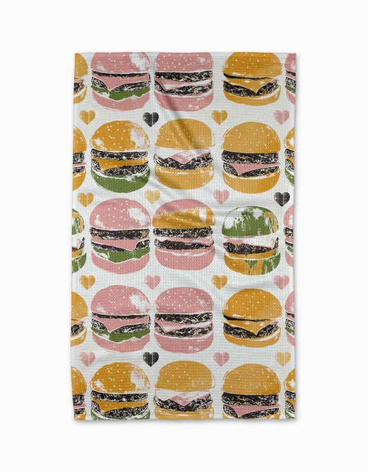 On The Grill Tea Towel