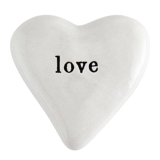 Ceramic Heart Love Token