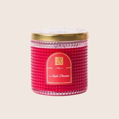 The Smell of Christmas® - Textured Glass Candle