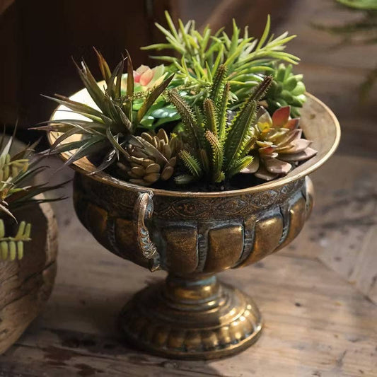 Vagabond Vintage - Vintage  Style Decorative Urn Planter