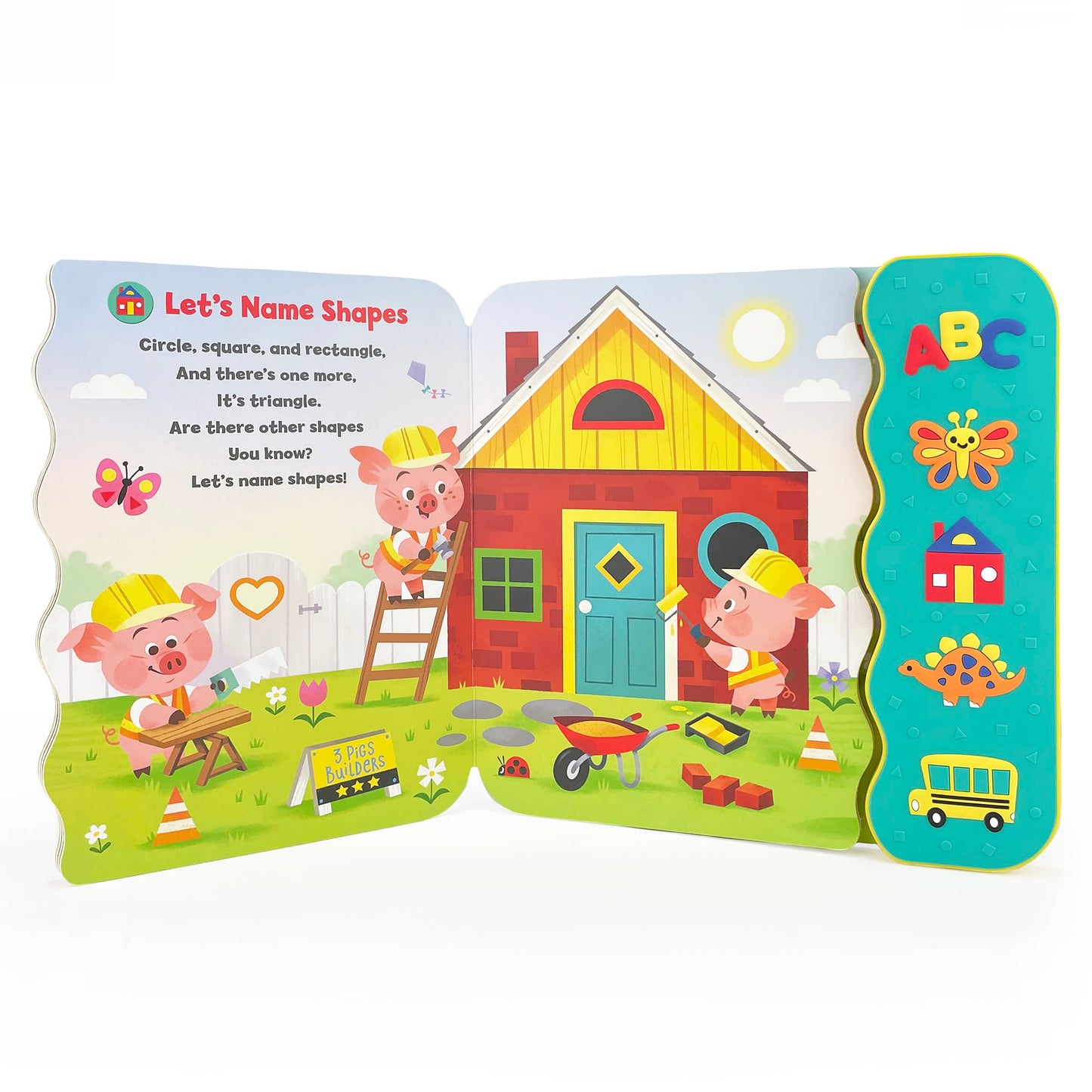 ABC and 123 Interactive Songbook Early Learning Concepts
