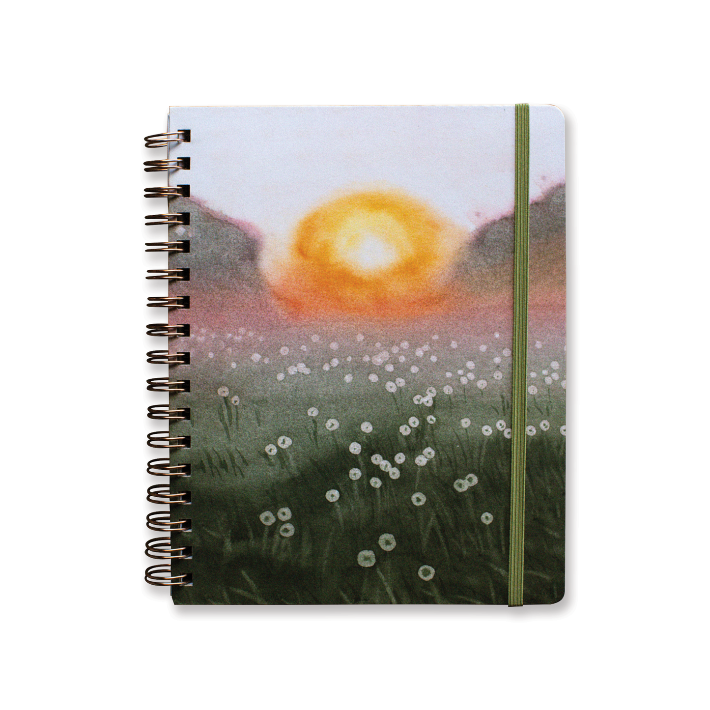Dewy Morning Hardcover Spiral Sketchbooks