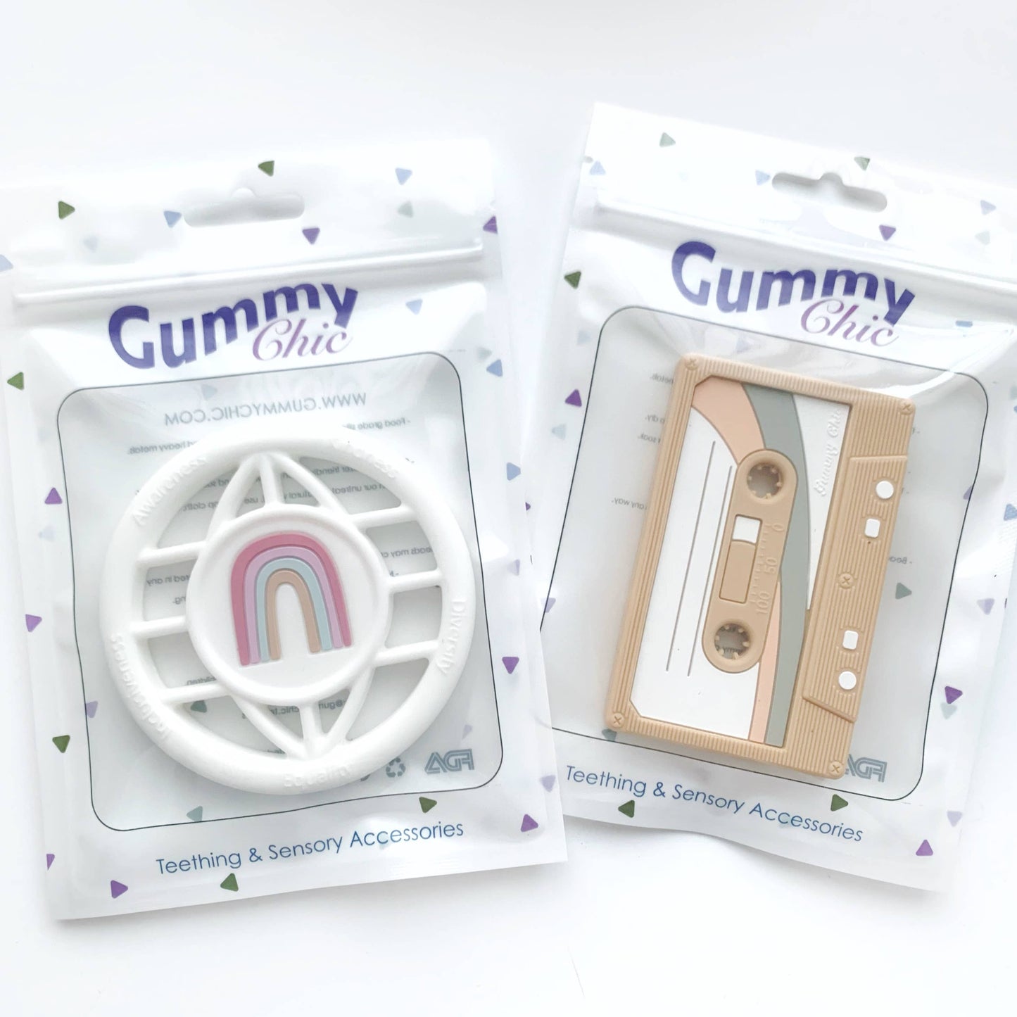 Ergonomic Milkshake Baby Teether Toy