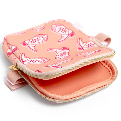 Western Cowgirl Boots Tumbler Fanny Pack