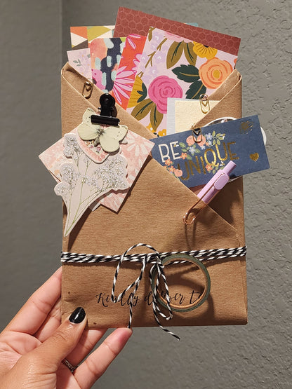 Junk Journal Kit - Starter/Blind