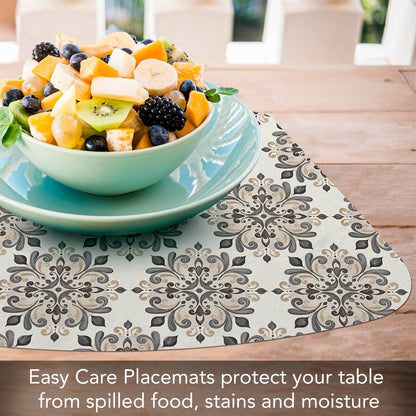 Medallion Wedge Reversible Flexible Placemat