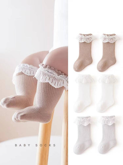 Baby newborn cute lace socks
