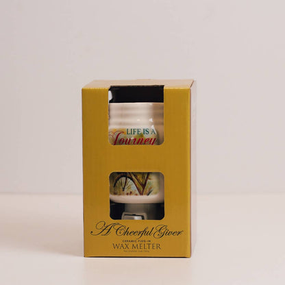 Life Is A Journey Plug-In Wax Melter