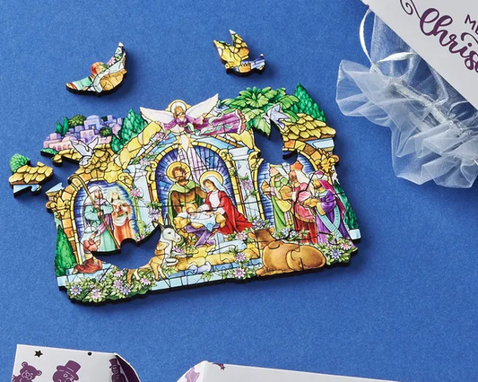Nativity Window Cracker