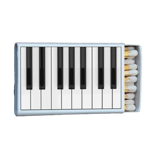 Piano Keyboard Matches • Home Decor Matchbox