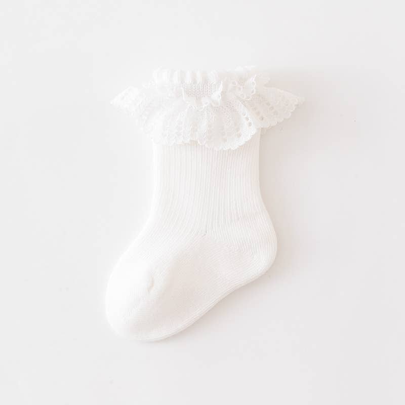 Baby newborn cute lace socks