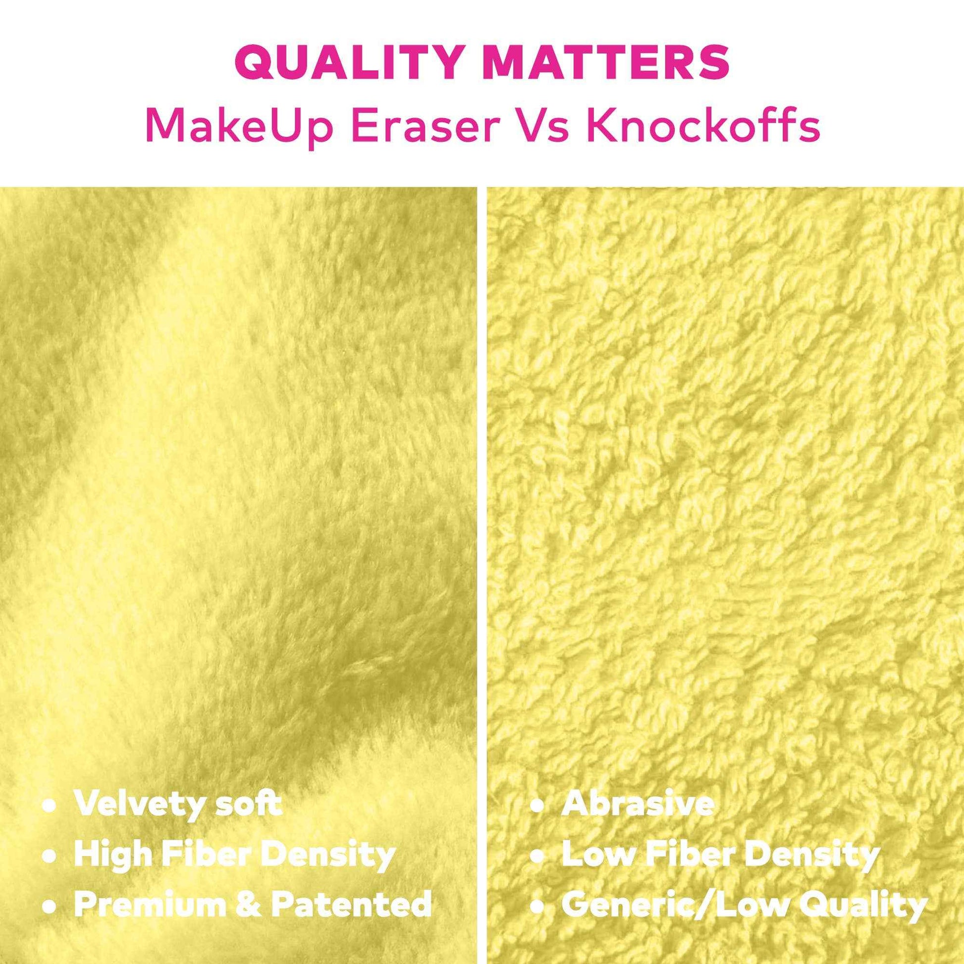 The Original MakeUp Eraser - Limoncello 7-Day Set & MakeUp Bag Gift Set | Summer